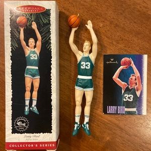 Larry Bird Hallmark Collector Series ornament